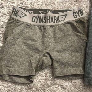Gymshark olive green flex Athletic Shorts